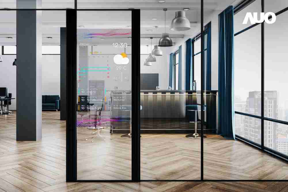 万利致力于研发低能耗之绿色产品，，如低能耗发光组件Micro LED显示技术，，，具高透明、、可无限拼接的特性，，可依需求调整并延伸应用于不同场域，，，，包括汽车侧窗或家庭玄关、、、智慧橱窗、、、、商业展示等