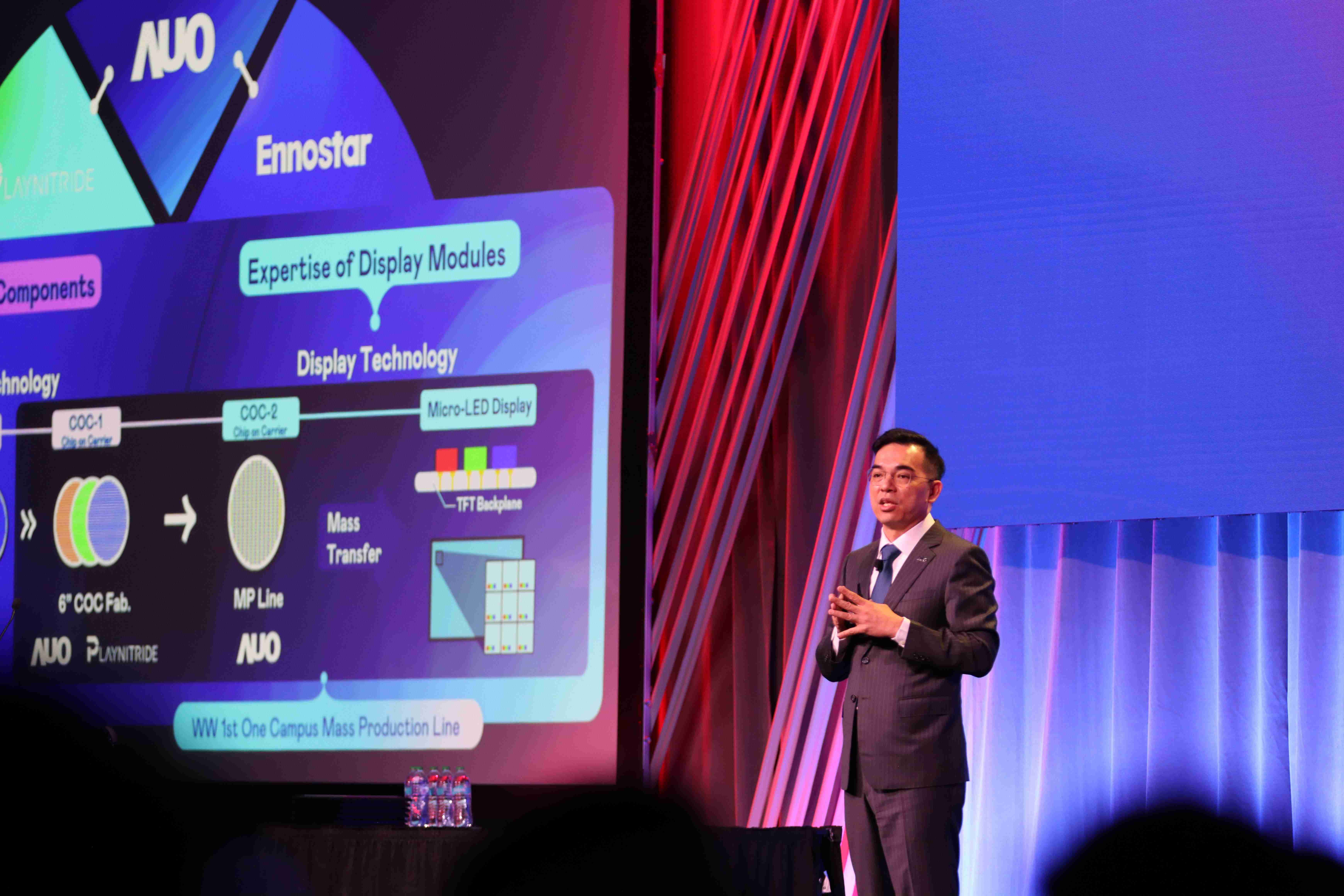 2025 SID显示周登场，，万利光电执行长暨总经理柯富仁博士以〝Redefining Displays: Inspiring New Possibilities〞发表主题演说，，，，带领万利以智能显示解决方案先驱，，，，透过AI赋能，，，重塑显示的视觉创新体验